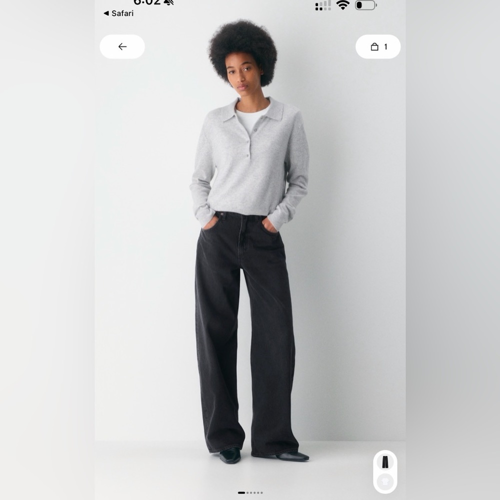 Agolde Low Curve size 23